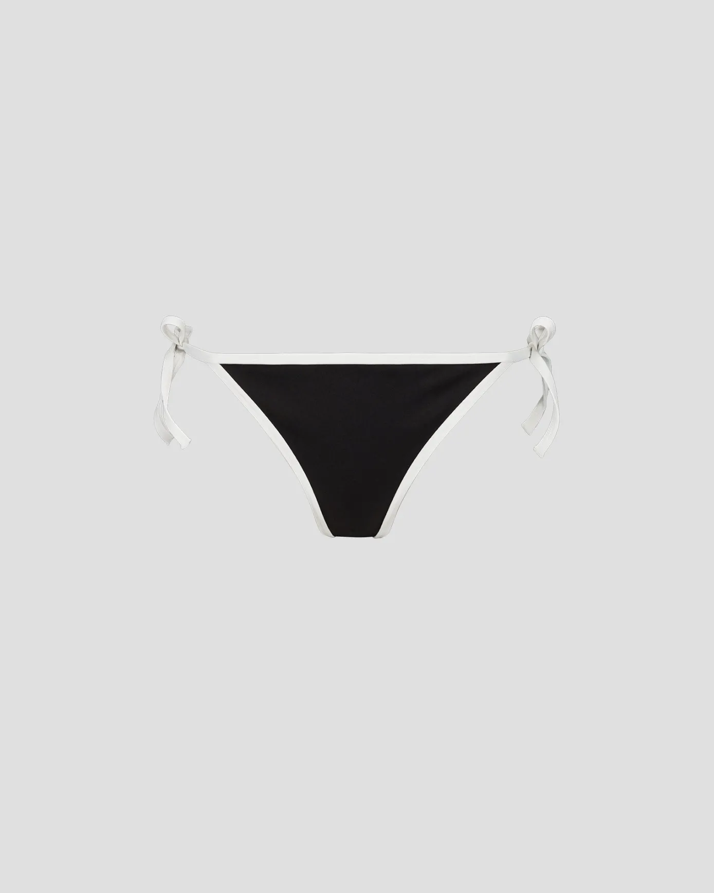 Bas de maillot de bain brésilien Noir/blanc Maddie bottom