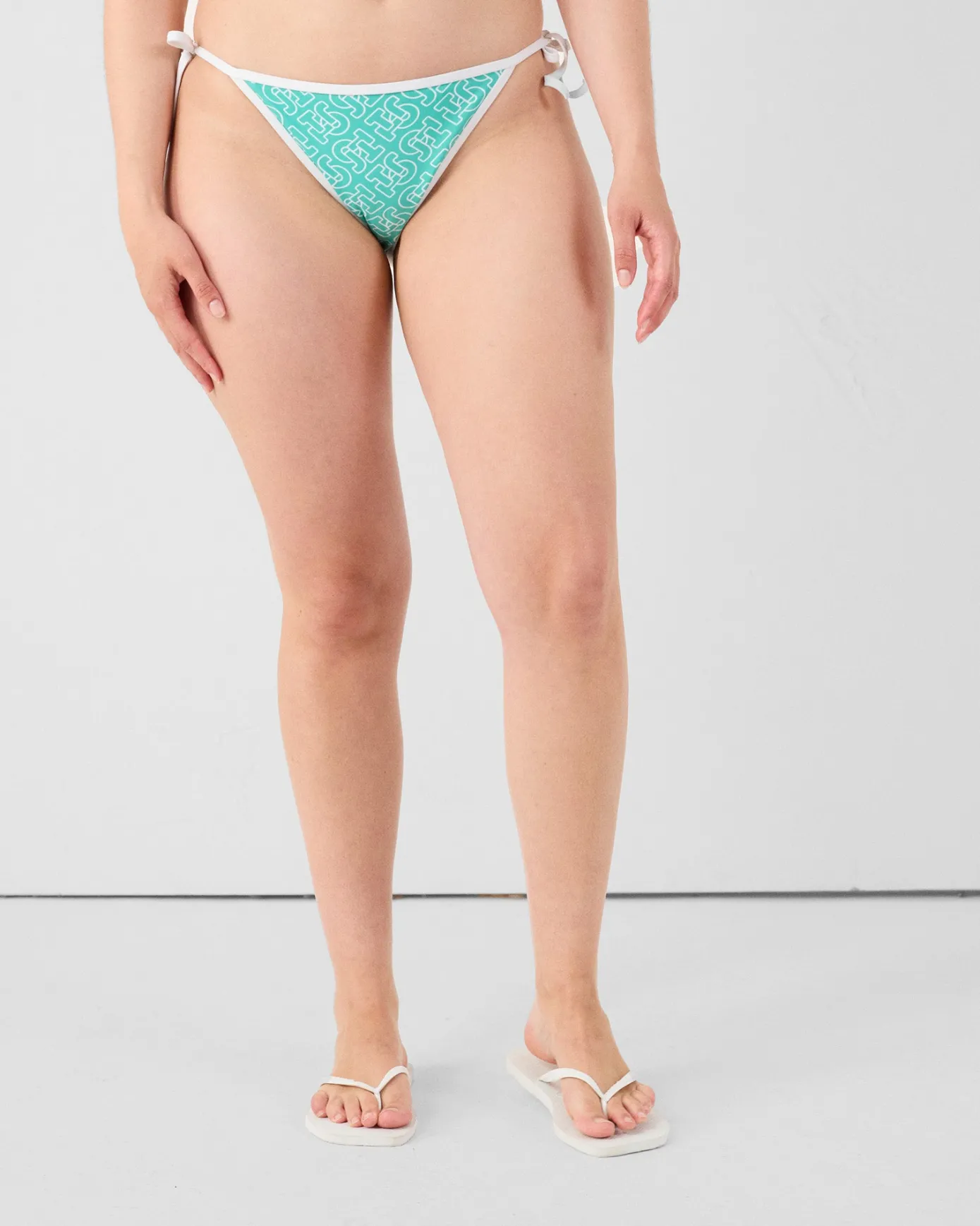 Bas de maillot de bain brésilien Mono lagon Maddie monogram bottom
