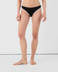Bas de maillot de bain en néoprène Noir Jisoo bottom