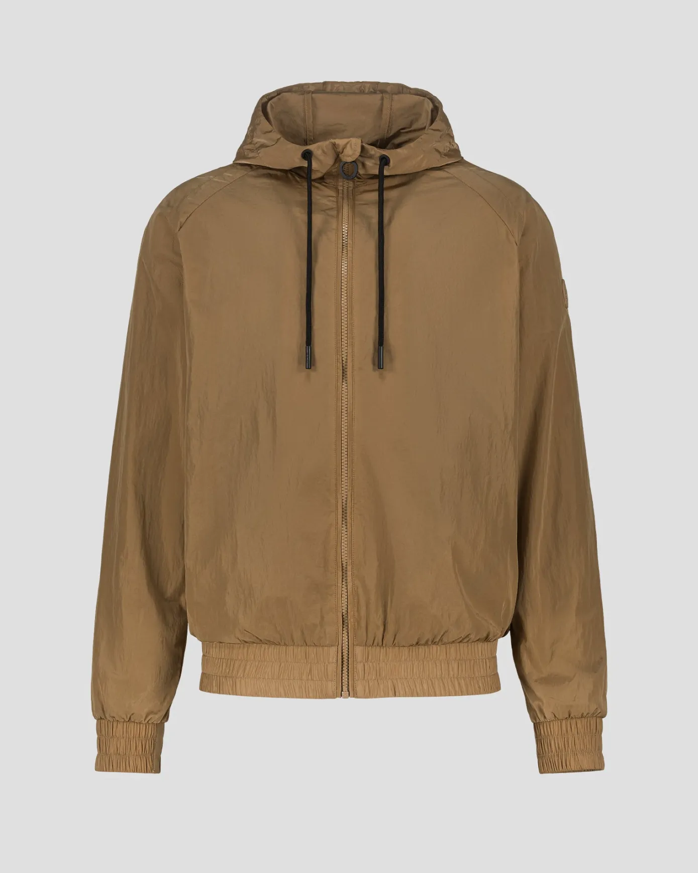 Blouson coupe-vent léger à capuche Fauve Storm