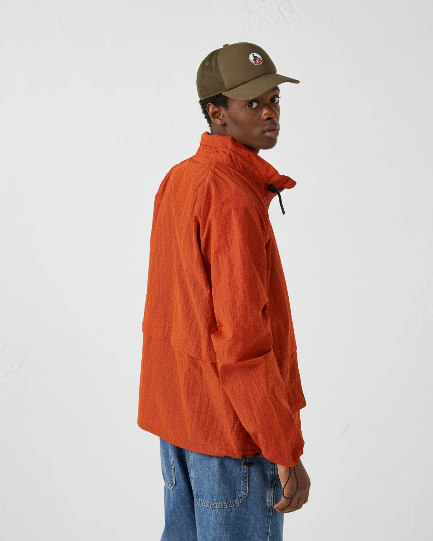 Blouson coupe-vent léger Rouge feu Placebo