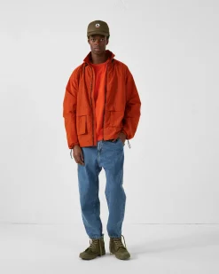Blouson coupe-vent léger Rouge feu Placebo