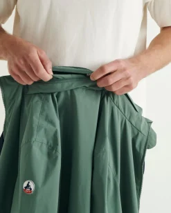 Blouson coupe-vent léger Vert céladon Origami