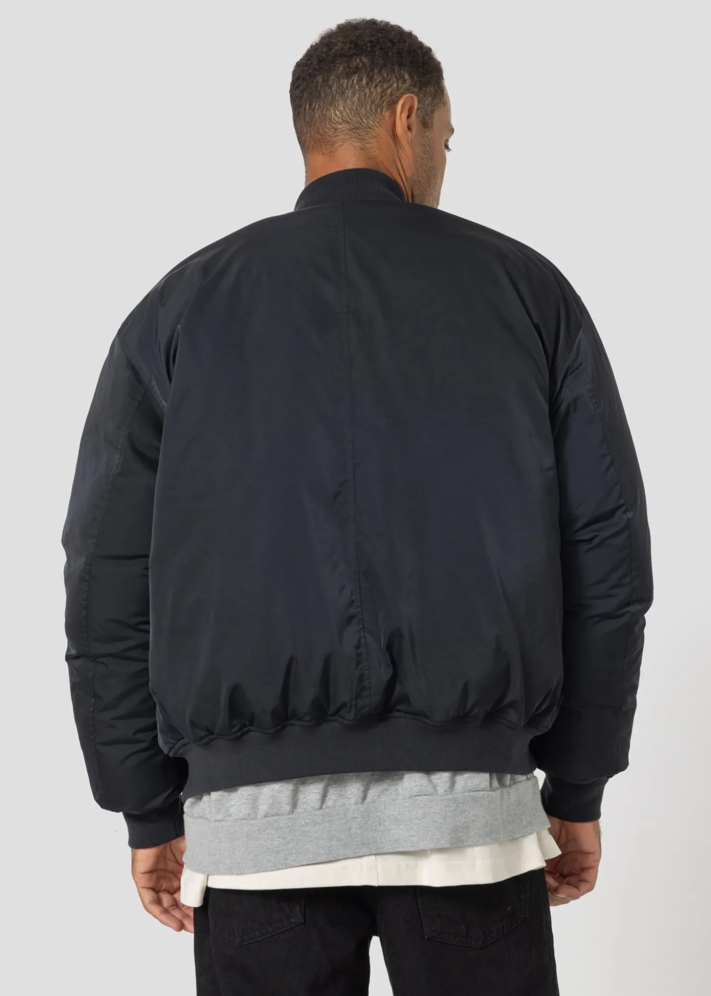 Bomber léger Noir Solal