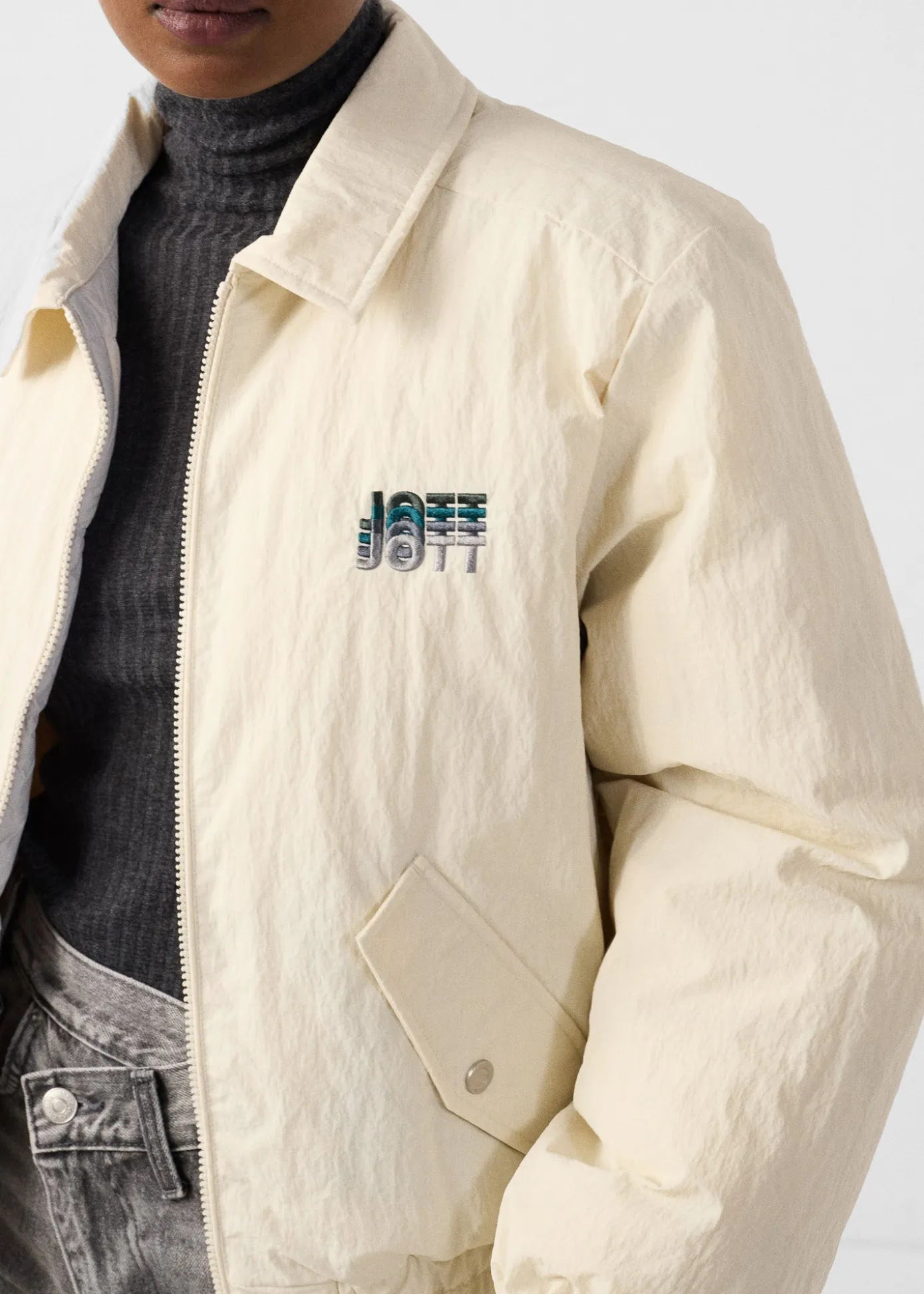 Bomber Naturel/gris glace Becky