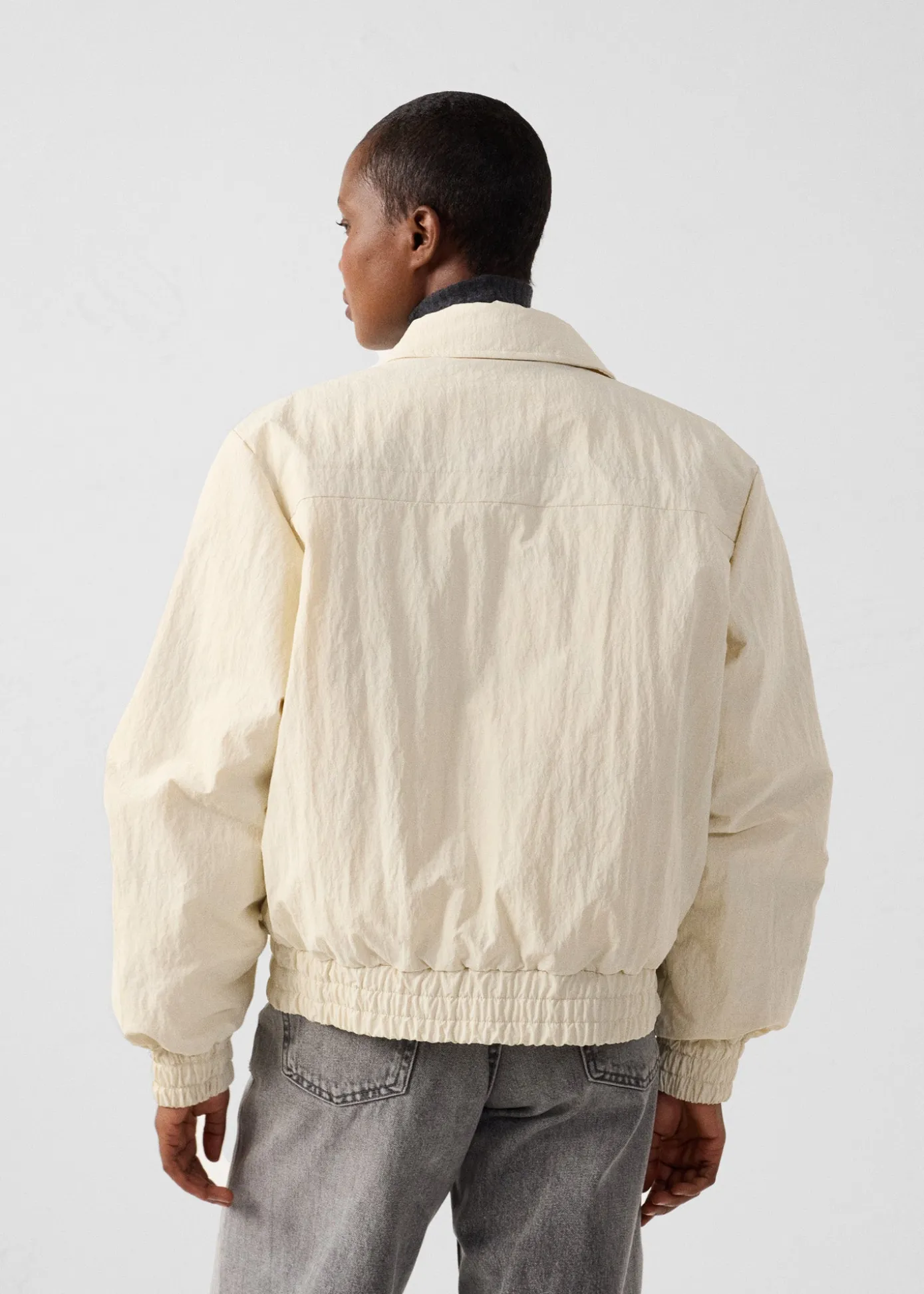 Bomber Naturel/gris glace Becky