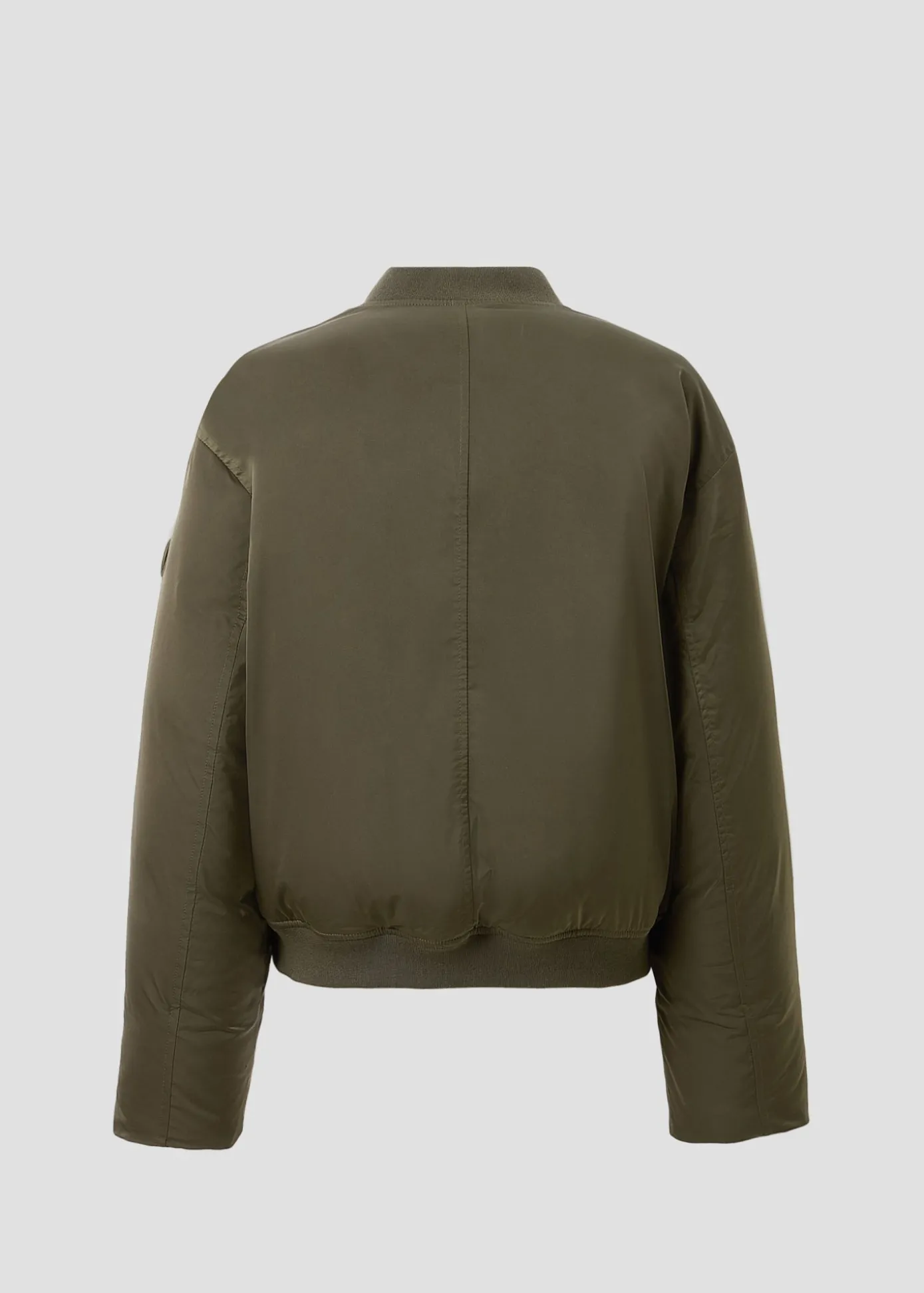 Bomber satin Army foncé Inael