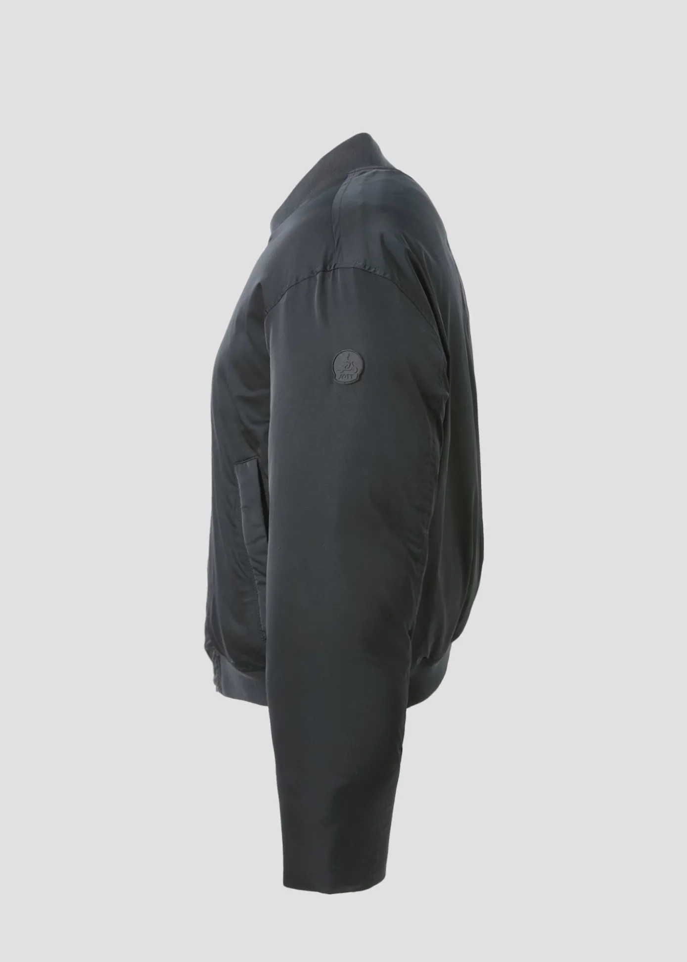 Bomber satin Noir Inael