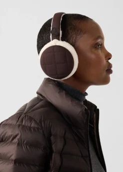 Cache-oreilles Café noir Fuzzy