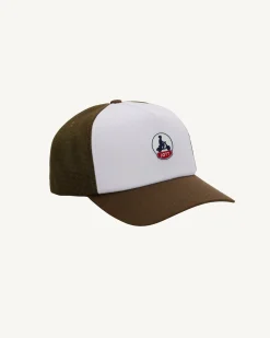 Casquette bicolore à filet Army/Blanc/Army Sail