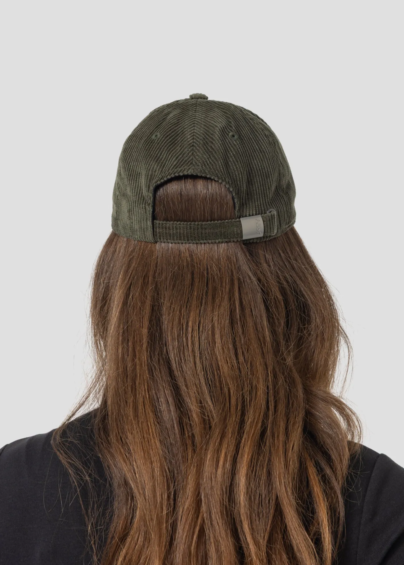 Casquette en velours Army foncé Cirrus