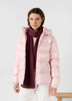 Écharpe bicolore Cerise noire Peech