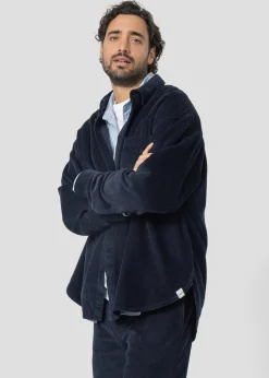 Chemise droite Bleu nuit Rehane