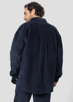 Chemise droite Bleu nuit Rehane