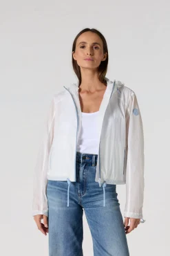 Coupe-vent court Blanc Ally