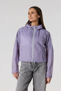 Coupe-vent court Encens violet Ally