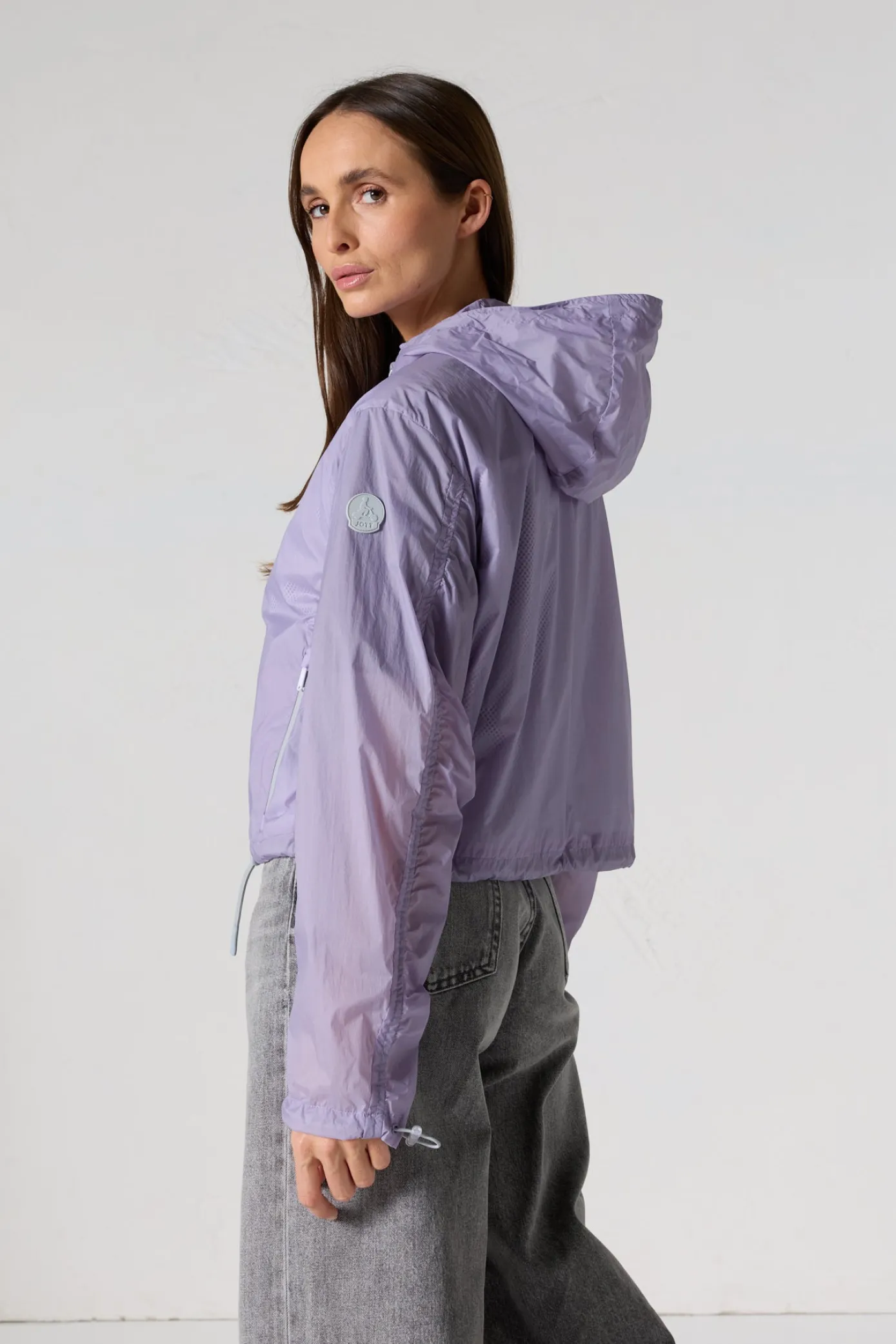 Coupe-vent court Encens violet Ally