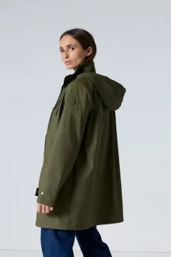 Coupe-vent mi-long Army Denisa