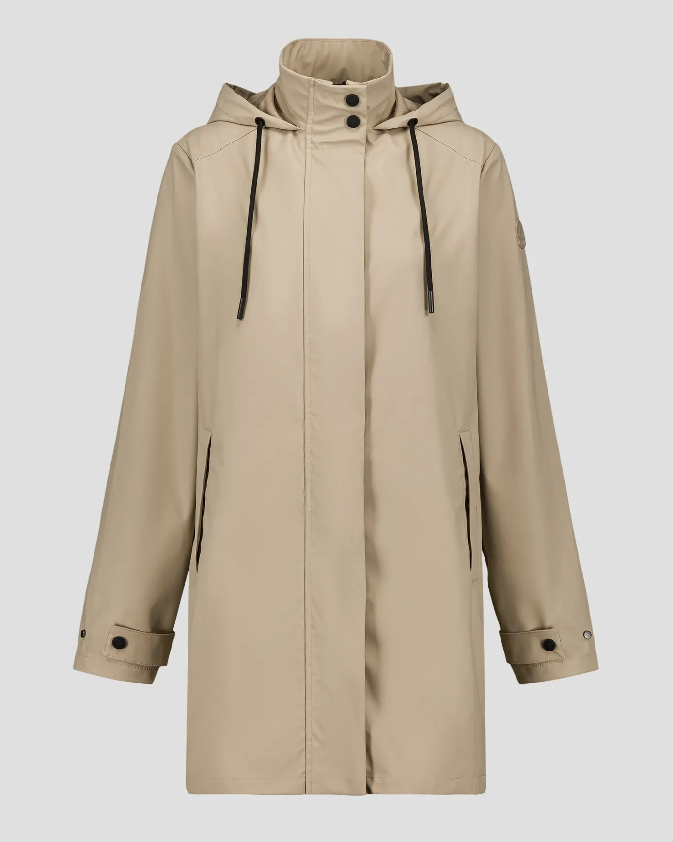 Coupe-vent mi-long Beige Denisa