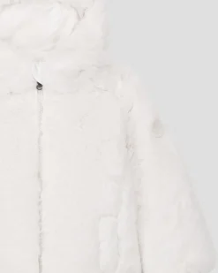 Doudoune bébé en fausse fourrure Blanc Misha