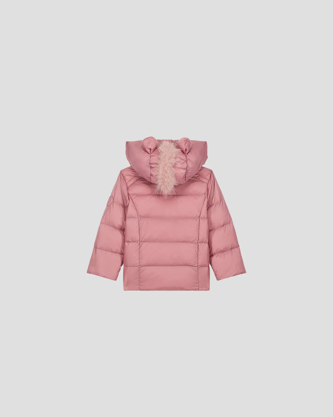 Doudoune bébé Rose antique Una