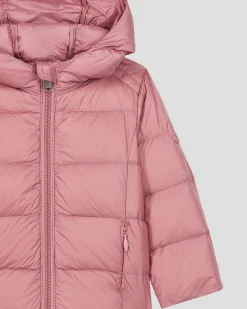 Doudoune bébé Rose antique Una