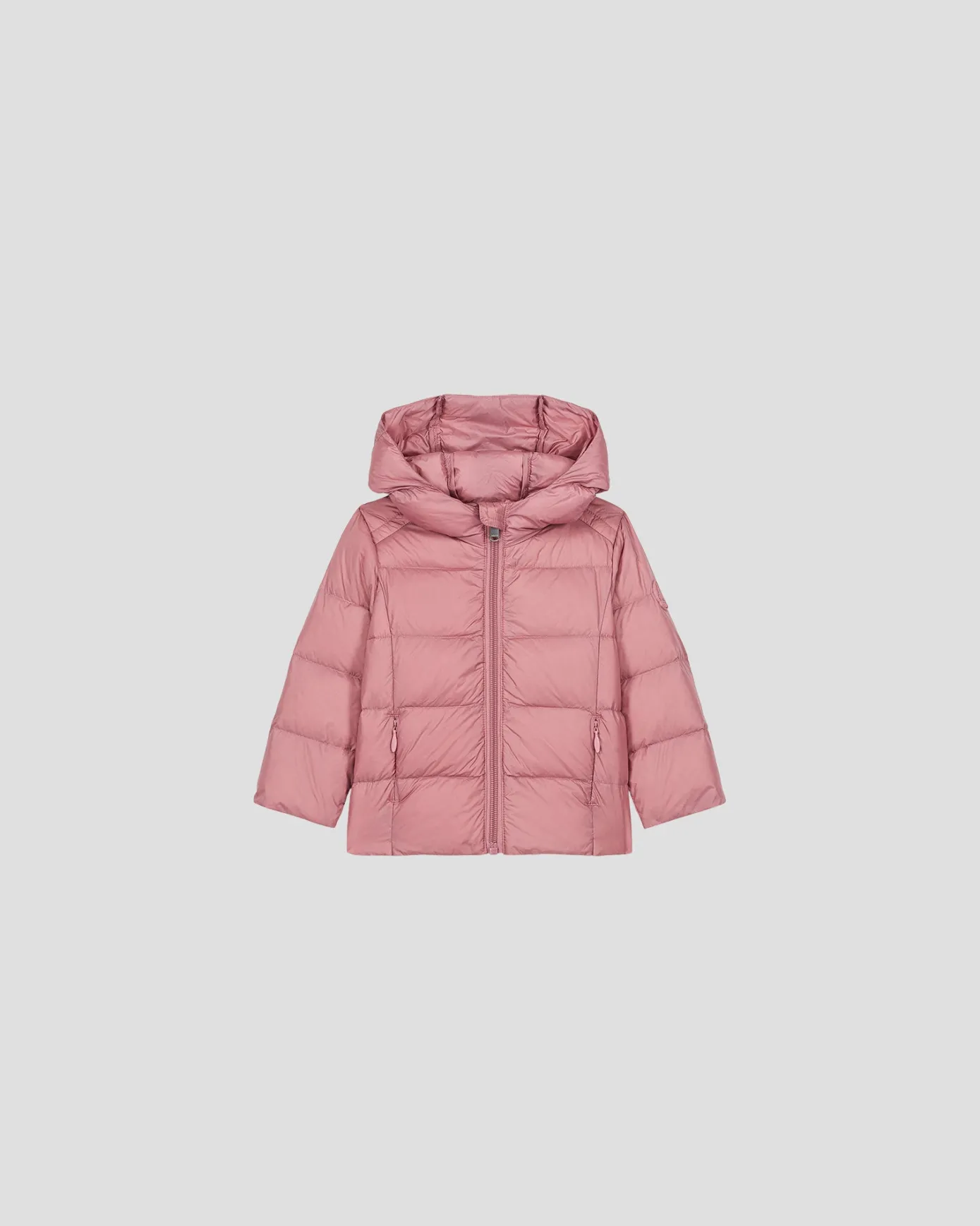 Doudoune bébé Rose antique Una