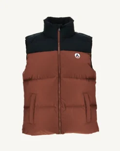 Doudoune bicolore Grand Froid Café Sakai