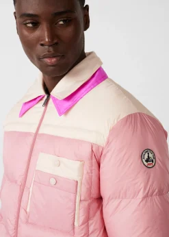 Doudoune bicolore mixte Pink antique/Salty nude Raven