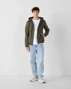 Doudoune bi-matière softshell Army Paco 2.0
