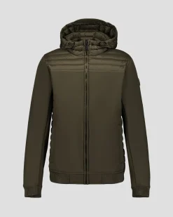 Doudoune bi-matière softshell Army Paco 2.0