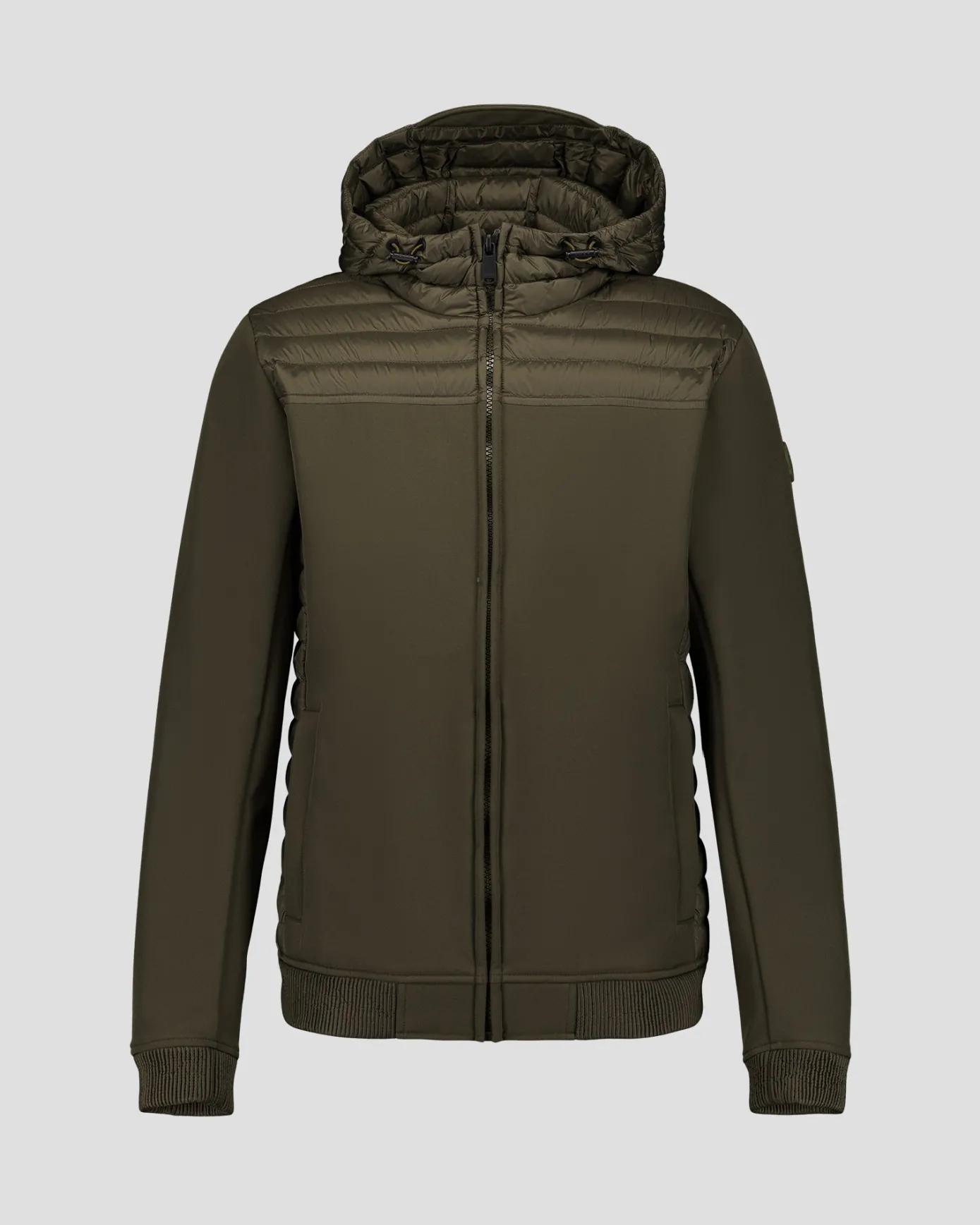 Doudoune bi-matière softshell Army Paco 2.0