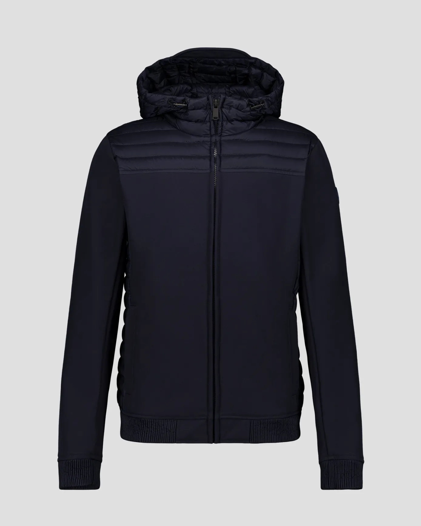 Doudoune bi-matière softshell Marine Paco 2.0