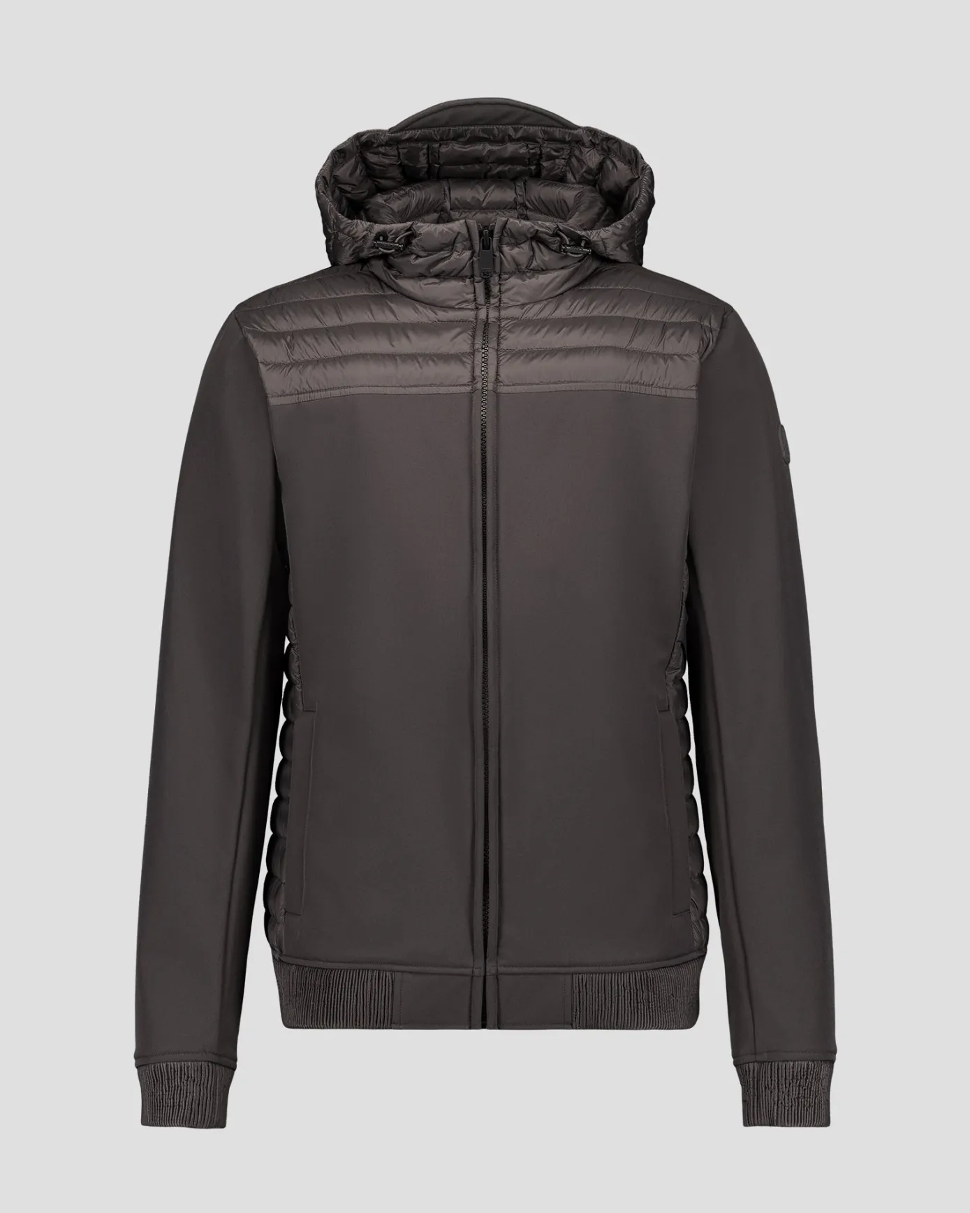 Doudoune bi-matière softshell Anthracite Paco 2.0