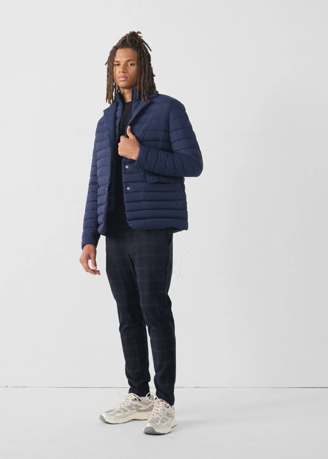 Doudoune blazer stretch Marine Joey