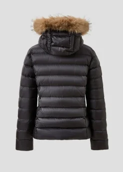 Doudoune à capuche Grand Froid Noir Luxe