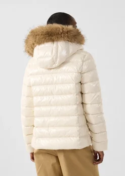 Doudoune à capuche Grand Froid Naturel Luxe laquée