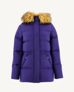 Doudoune à capuche Grand Froid Bleu nuit Luxe 2.0