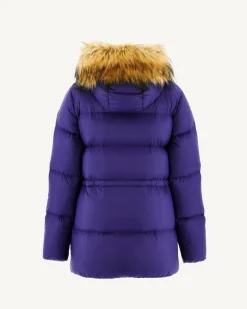 Doudoune à capuche Grand Froid Bleu nuit Luxe 2.0