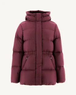 Doudoune à capuche Grand Froid Aubergine Luxe 2.0