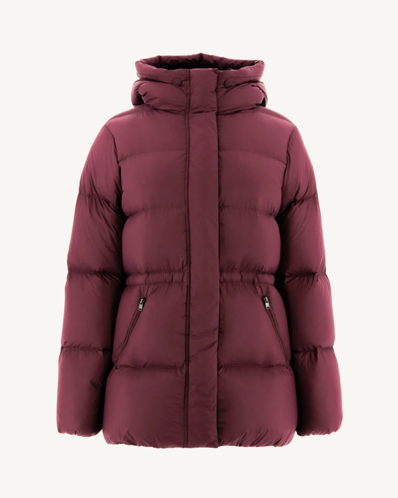 Doudoune à capuche Grand Froid Aubergine Luxe 2.0