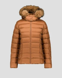 Doudoune à capuche Grand Froid Sucre roux Luxe