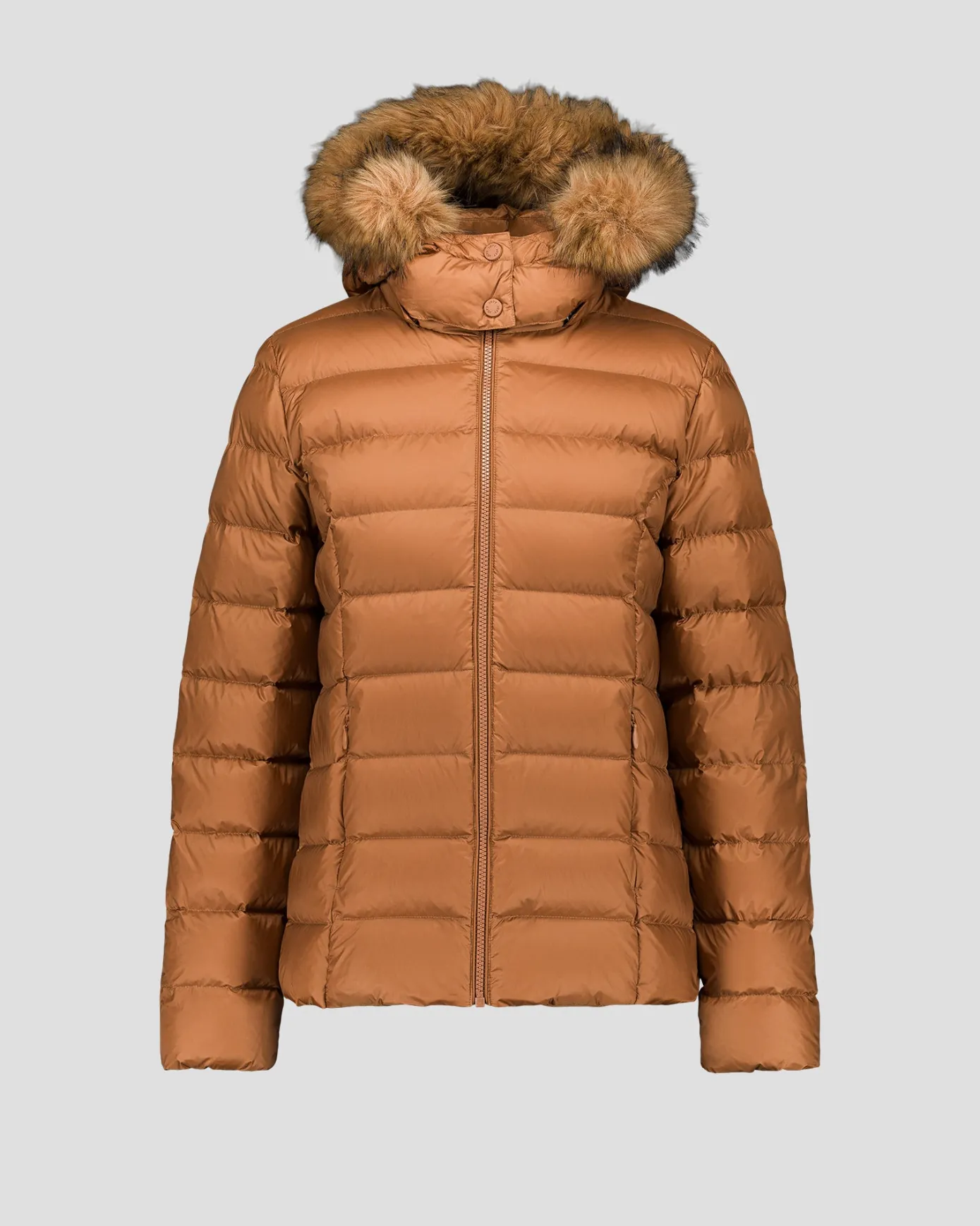 Doudoune à capuche Grand Froid Sucre roux Luxe