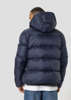 Doudoune à capuche Grand Froid Marine Java