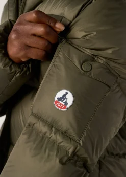 Doudoune à capuche Grand Froid Army Java