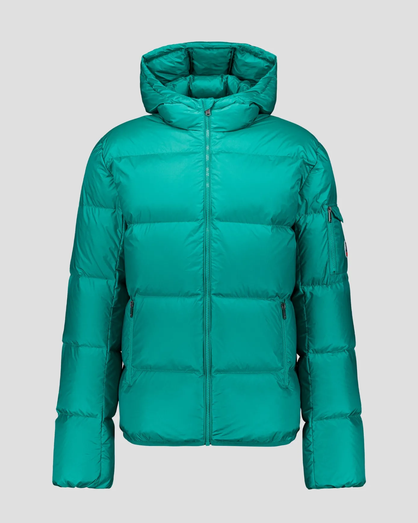 Doudoune à capuche Grand Froid Vert persan Java