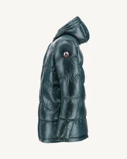 Doudoune à capuche Vert foncé Claus