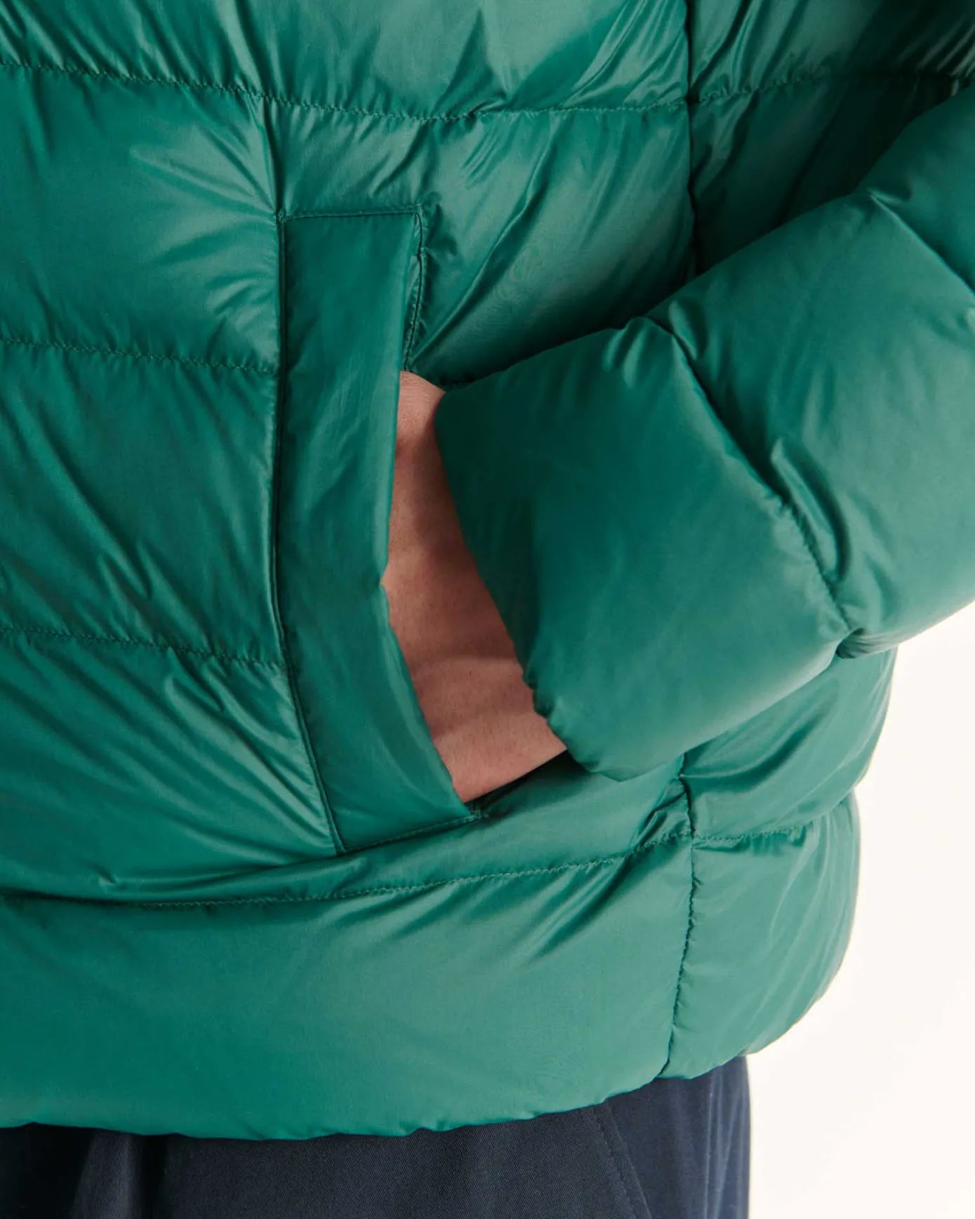 Doudoune à capuche Vert foncé Jorge