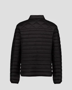 Doudoune col chemise Noir Ethan
