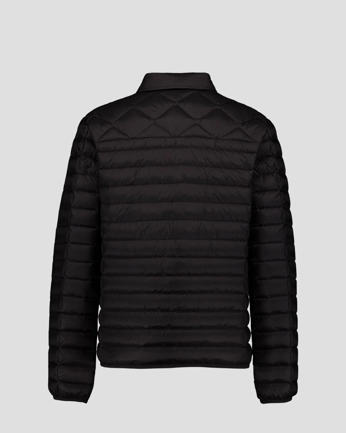 Doudoune col chemise Noir Ethan